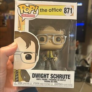 Funko The Office Dwight Schrute Figure - Brown and Yellow